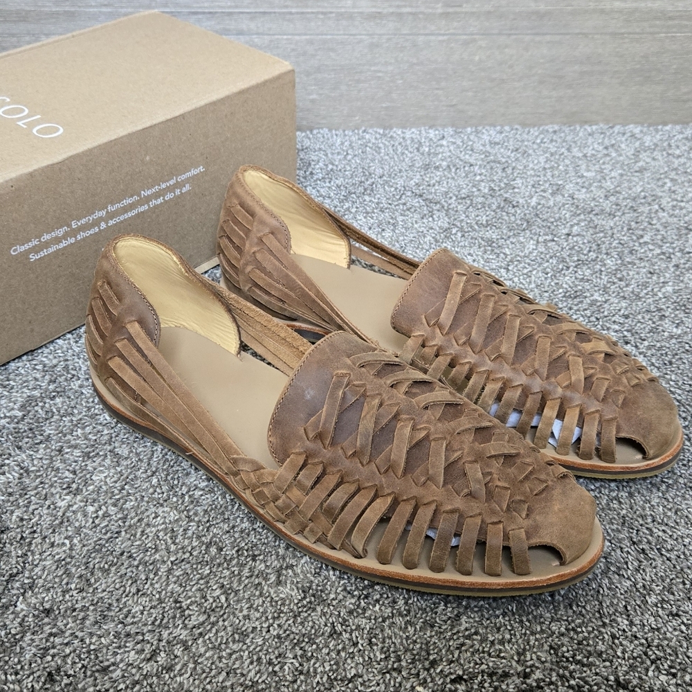 Nisolo Men's Huarache Sandal NEW size 12.5